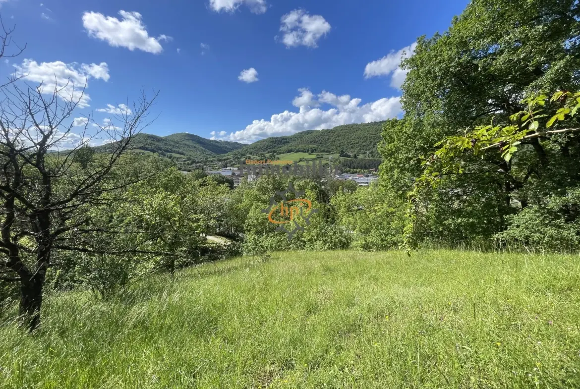 À vendre maison avec terrain à Saint Affrique, 70 m², proche ville 