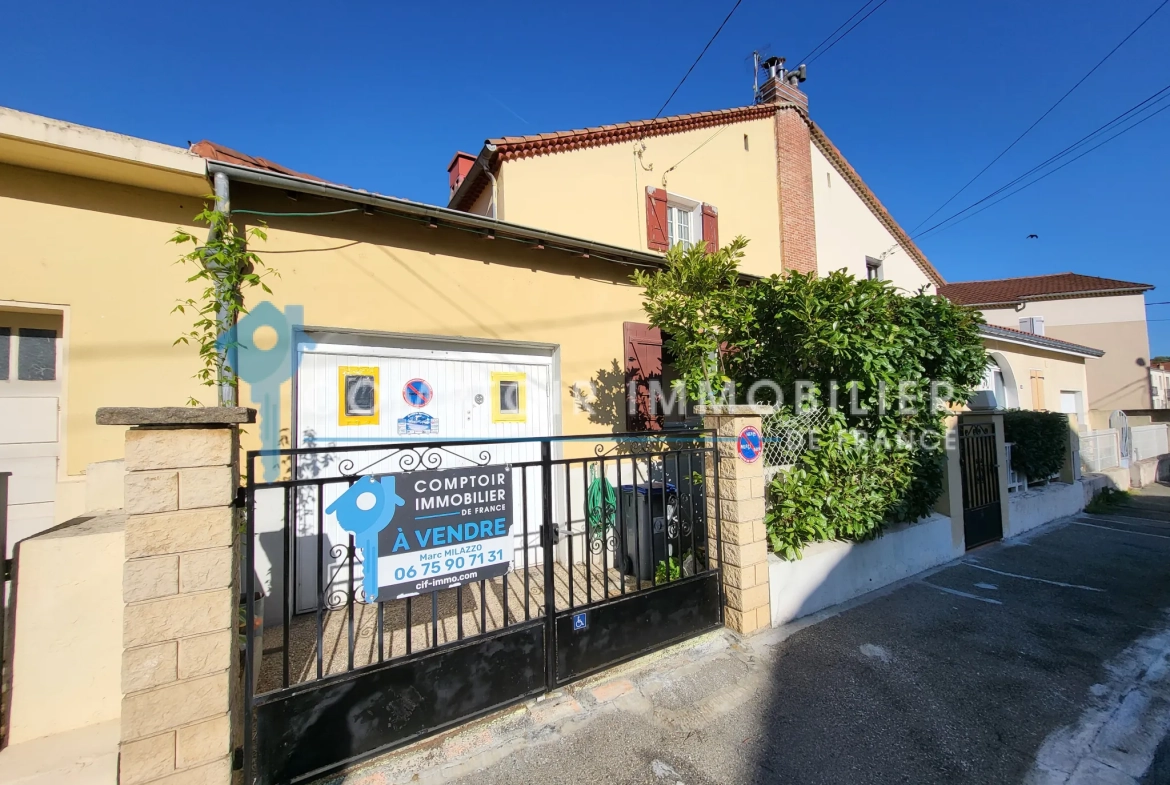 Maison de ville 4 pièces à Valence avec jardin et garage - Opportunité à saisir 