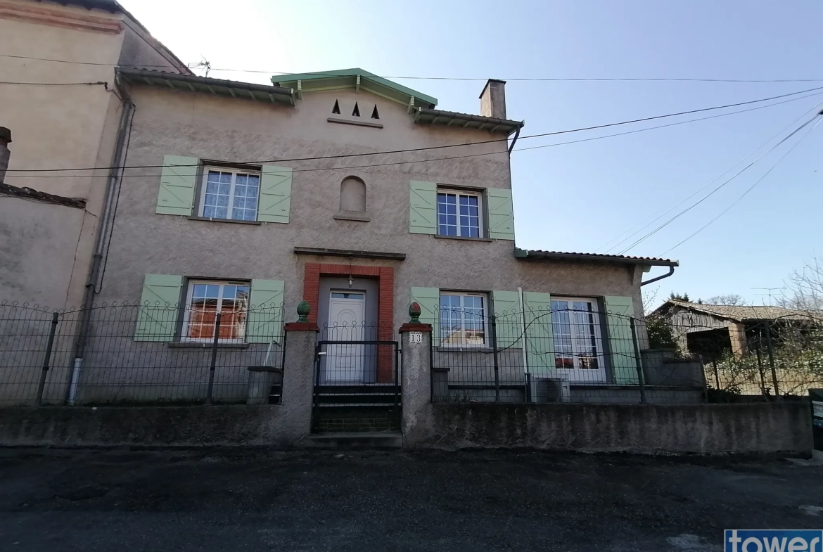 Maison de caractère à Montech de 150 m² avec jardin et double garage 
