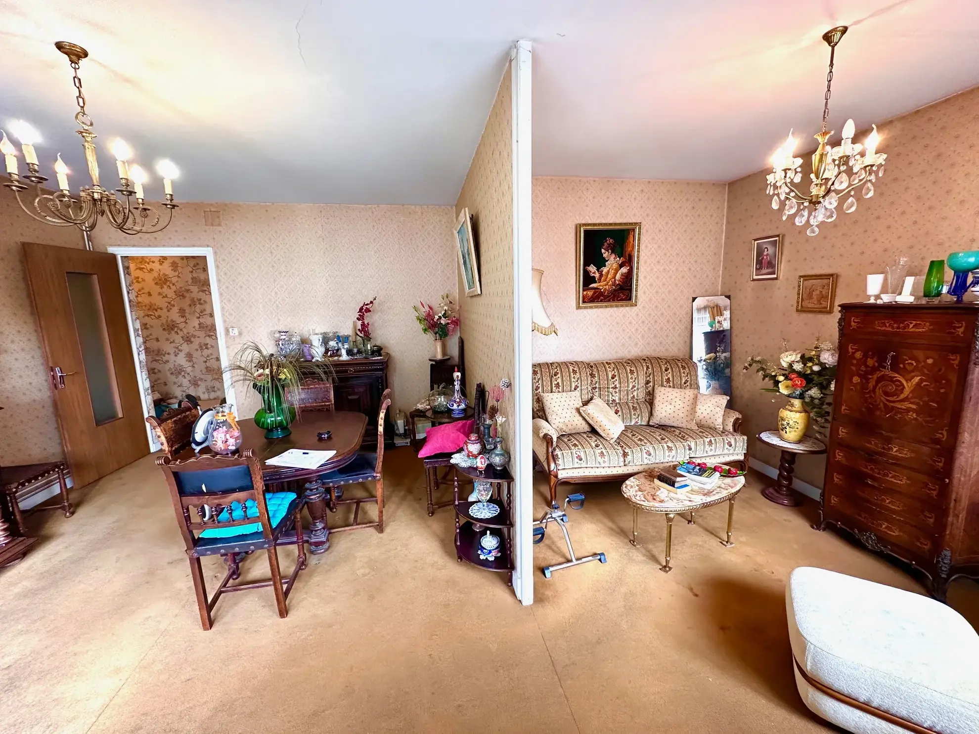 Appartement T3 avec garage et cave à Lourdes près des Halles 