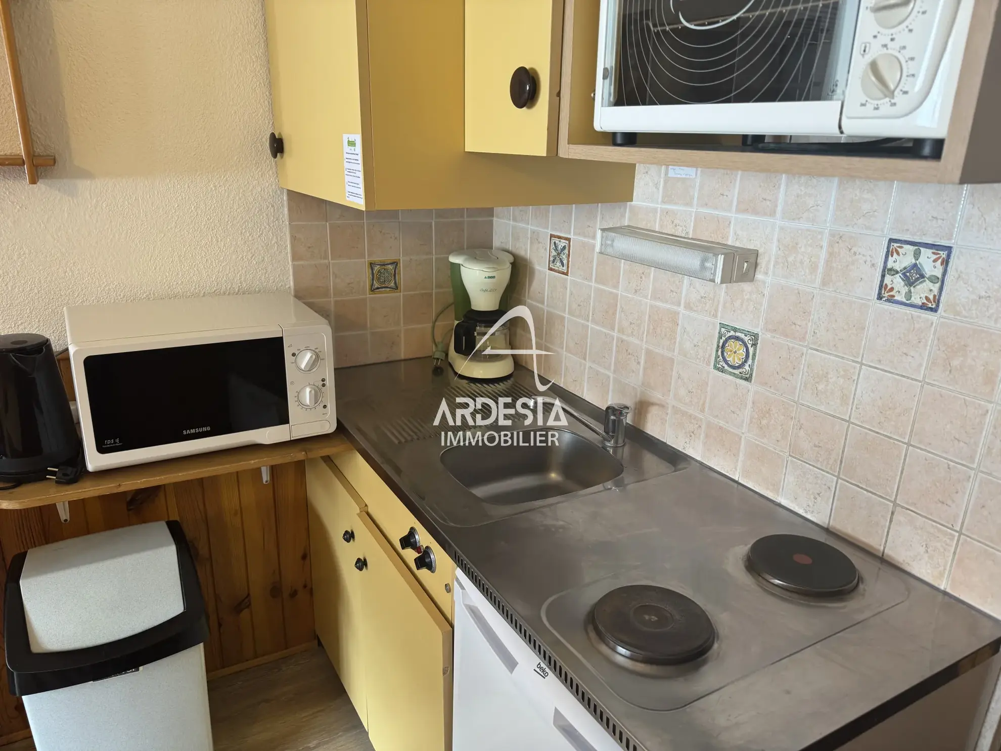 Charmant appartement de 22 m² avec vue panoramique sur les pistes à La Norma 