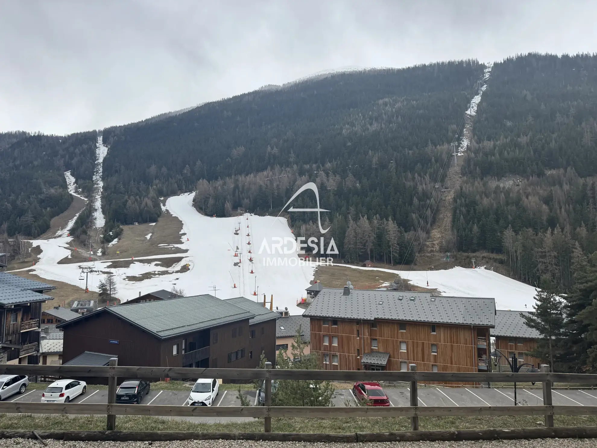 Charmant appartement de 22 m² avec vue panoramique sur les pistes à La Norma 