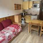 Charmant appartement de 22 m² avec vue panoramique sur les pistes à La Norma