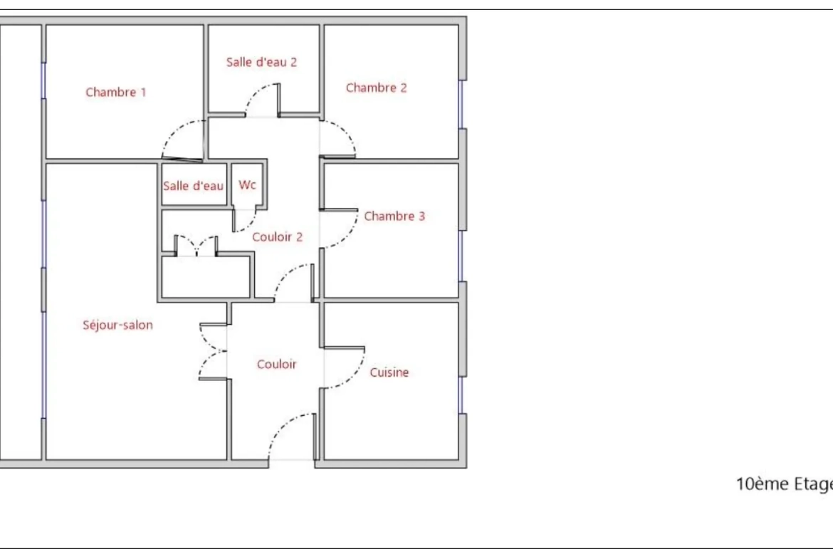 Appartement 4 pièces de 97m² à Sassenage avec balcon et cave 