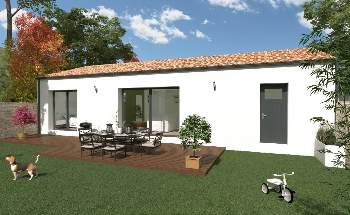 Terrain constructible à L’Houmeau (17137) - Viabilisé, options de construction flexibles 