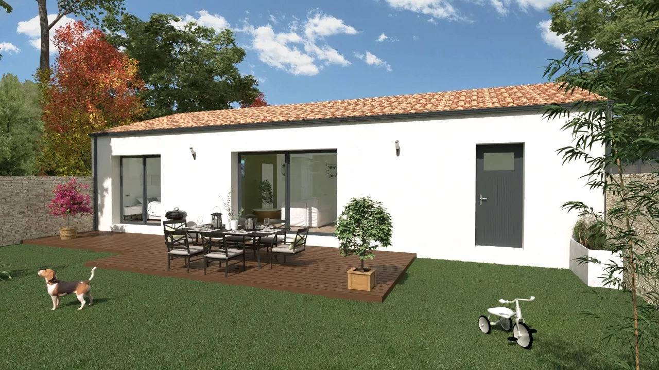 Terrain constructible à L’Houmeau (17137) - Viabilisé, options de construction flexibles 