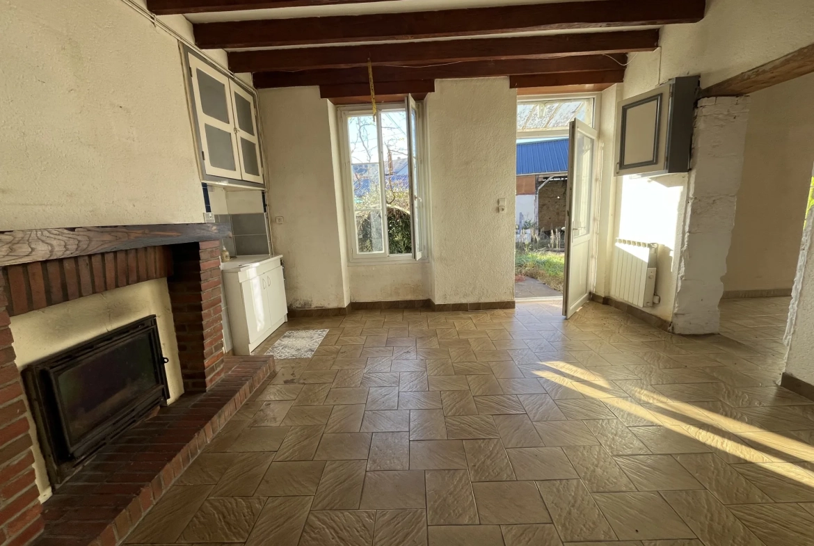 Maison de caractère de 130 m² en bordure de rivière à Taizé 