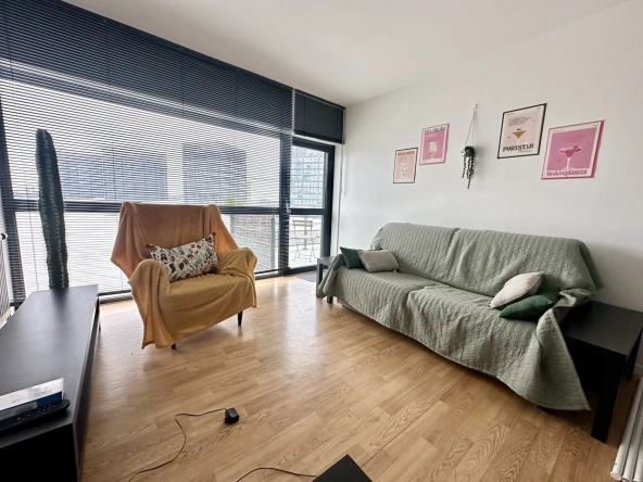 Appartement T3 à vendre à Lille proche d’Euralille avec balcon et loggia