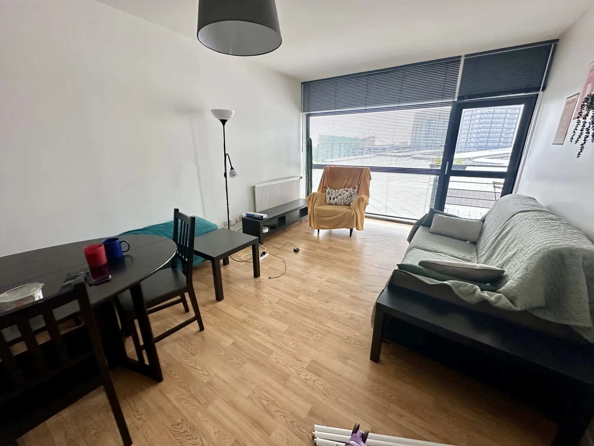 Appartement T3 à vendre à Lille proche d’Euralille avec balcon et loggia 