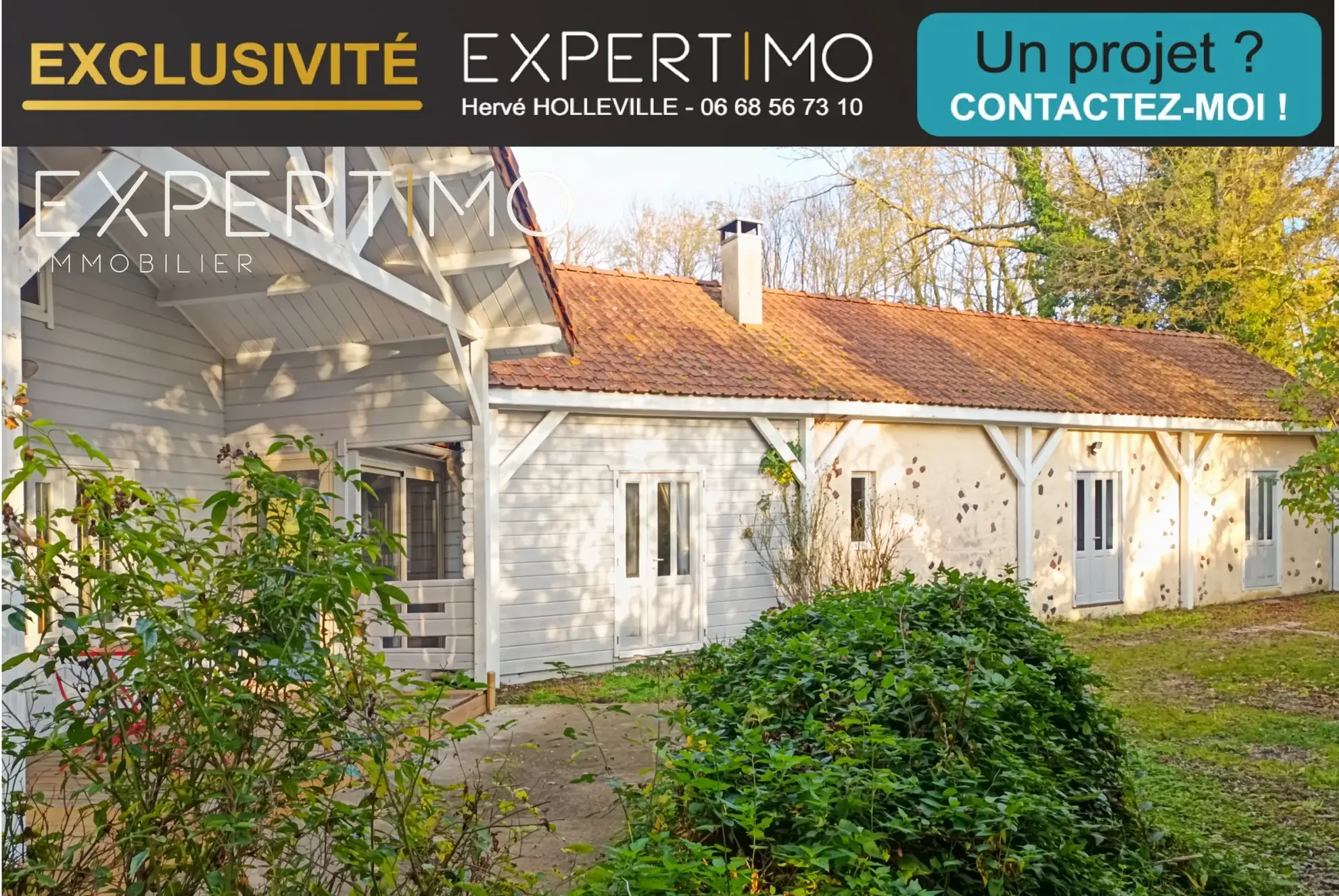 Maison atypique à Ponthoile dans la Somme avec jardin et charme 