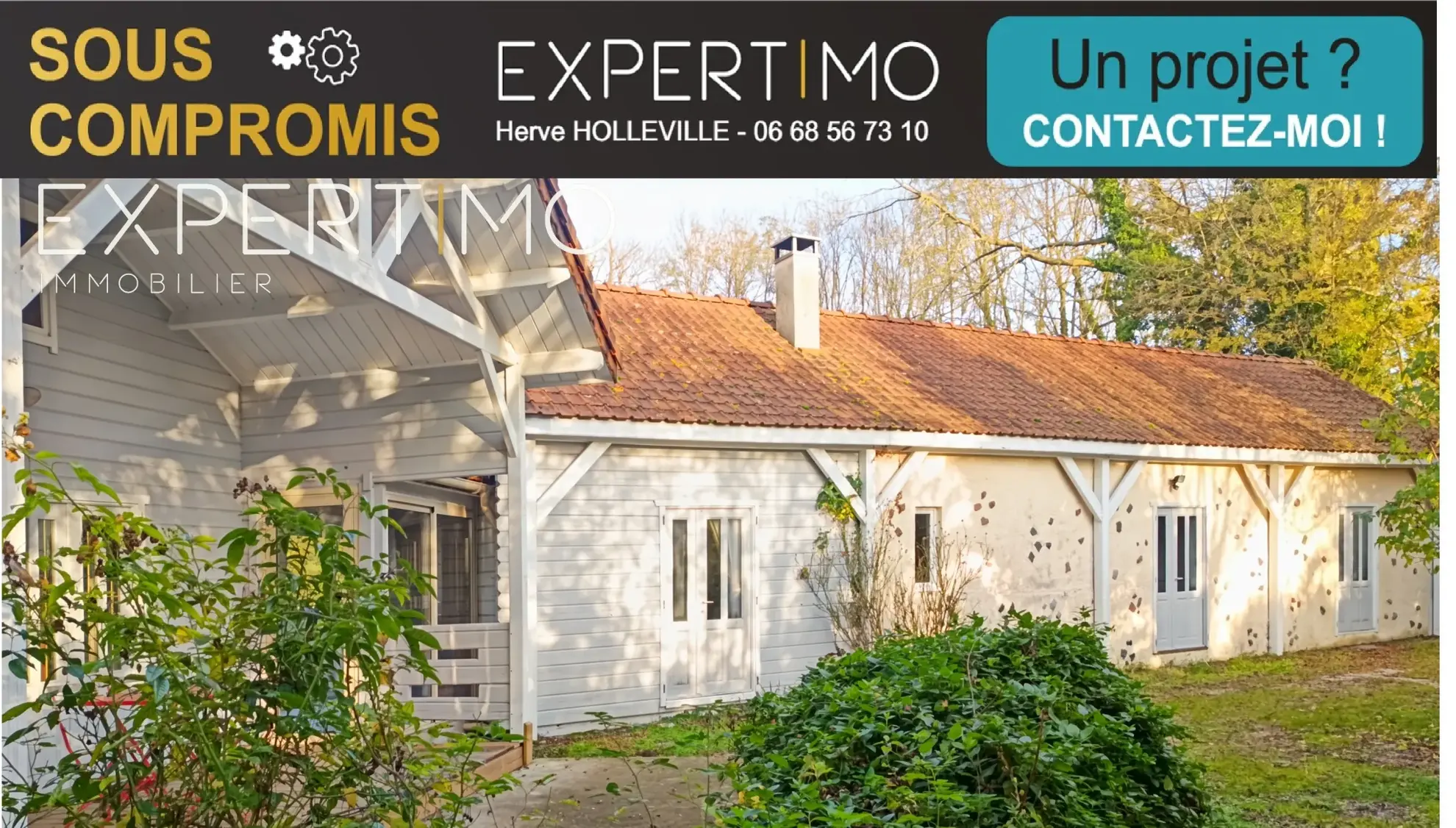 Maison atypique à Ponthoile dans la Somme avec jardin et charme 