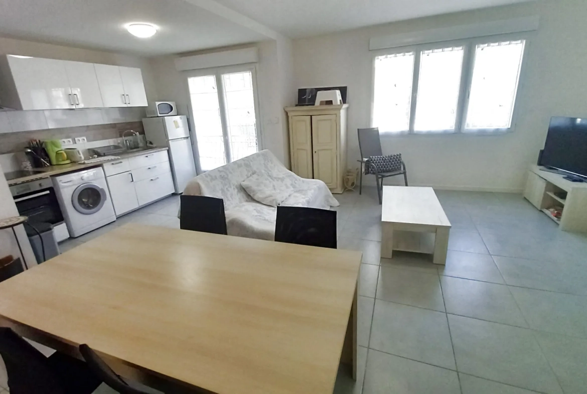 Bel appartement rénové de 64 m² avec cave et balcon à Lamalou-les-Bains 