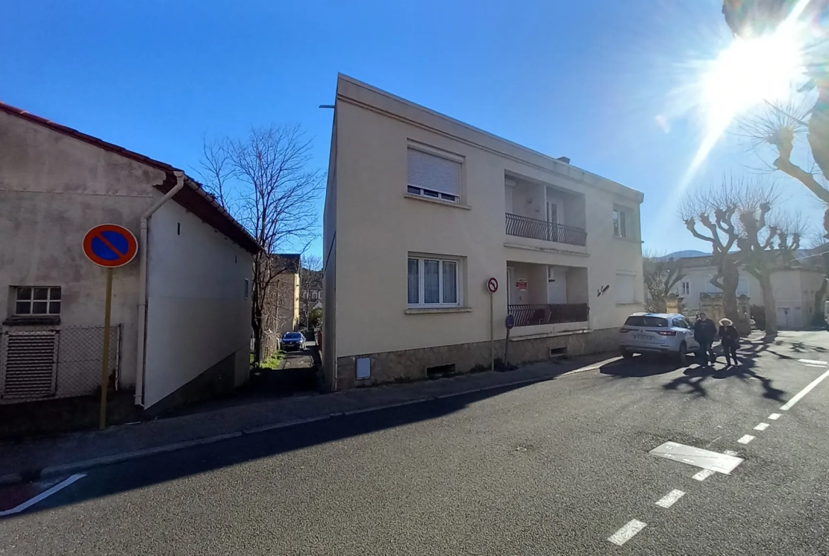 Bel appartement rénové de 64 m² avec cave et balcon à Lamalou-les-Bains 