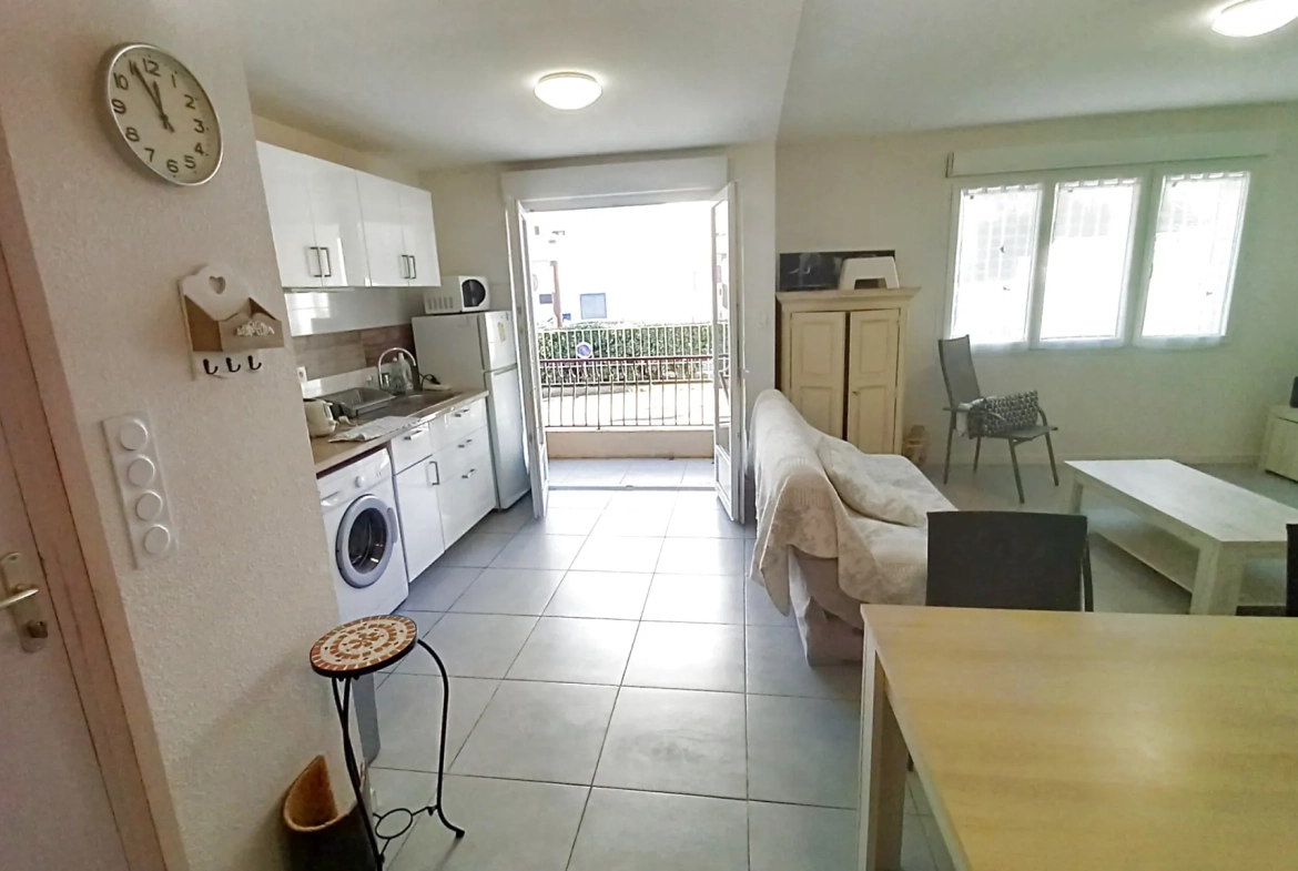 Bel appartement rénové de 64 m² avec cave et balcon à Lamalou-les-Bains 