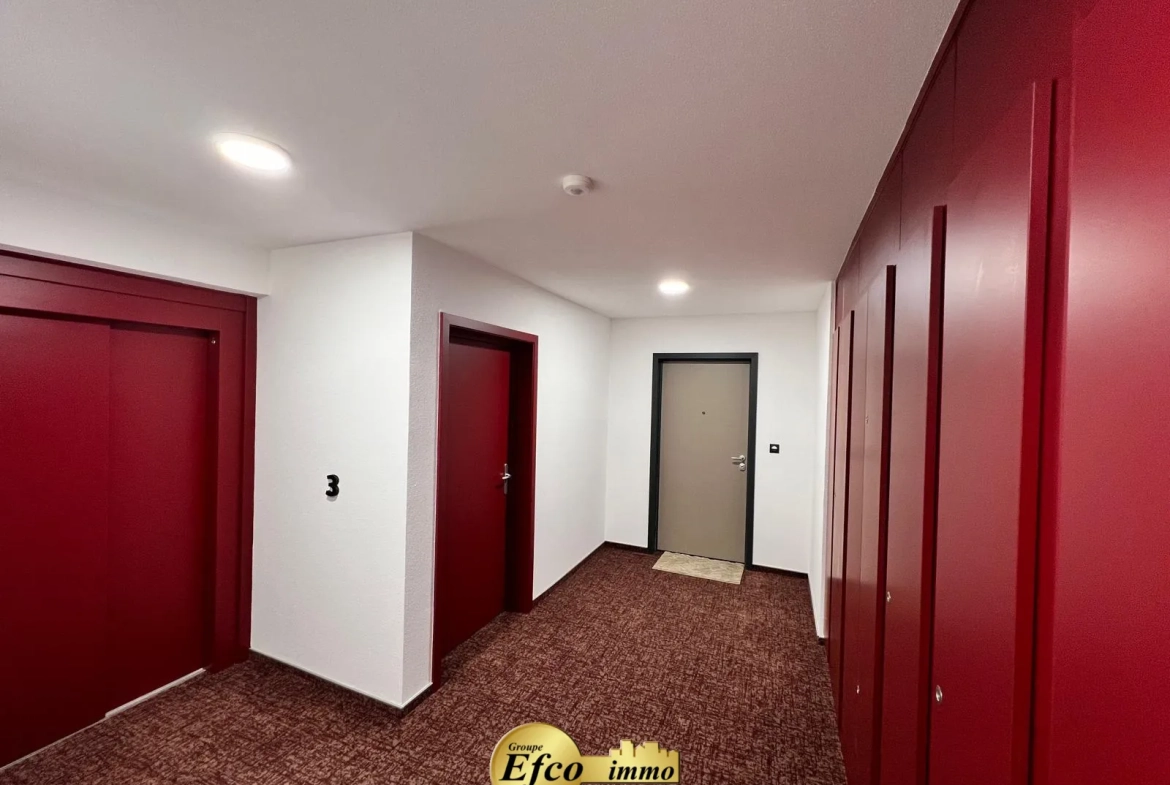 Appartement T3 neuf à St Louis avec terrasse et garage privé 
