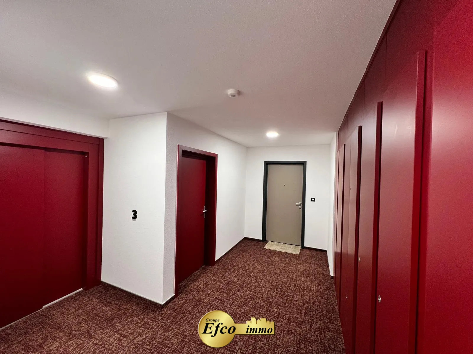 Appartement T3 neuf à St Louis avec terrasse et garage privé 