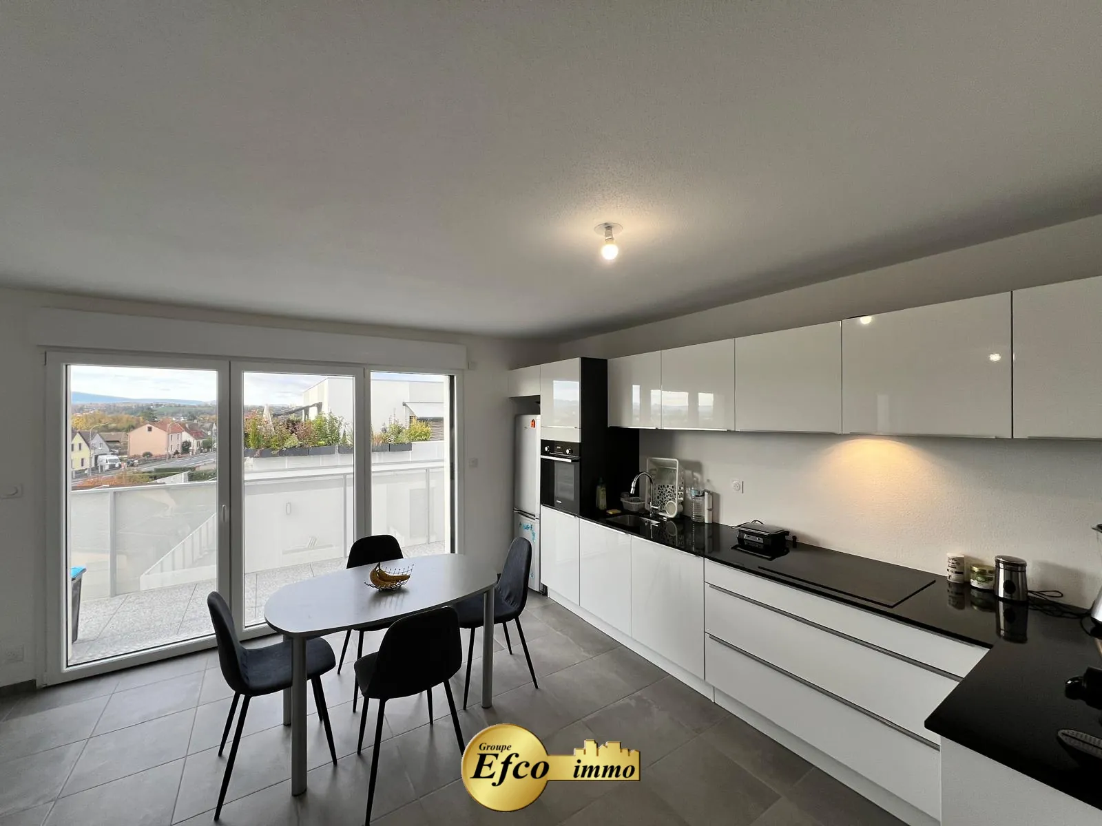 Appartement T3 neuf à St Louis avec terrasse et garage privé 