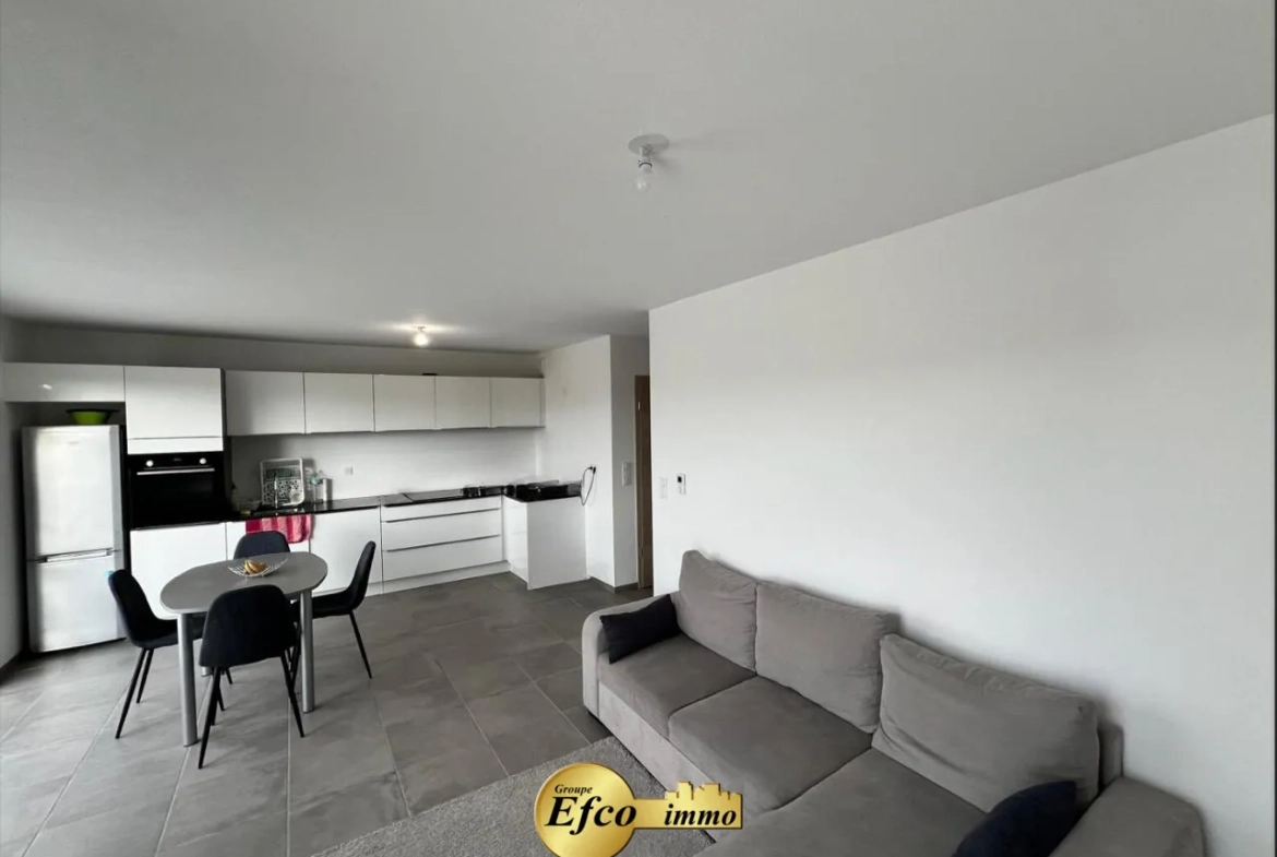 Appartement T3 neuf à St Louis avec terrasse et garage privé 