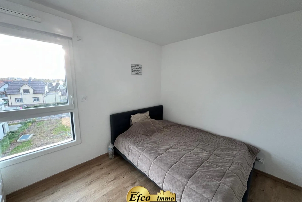 Appartement T3 neuf à St Louis avec terrasse et garage privé 