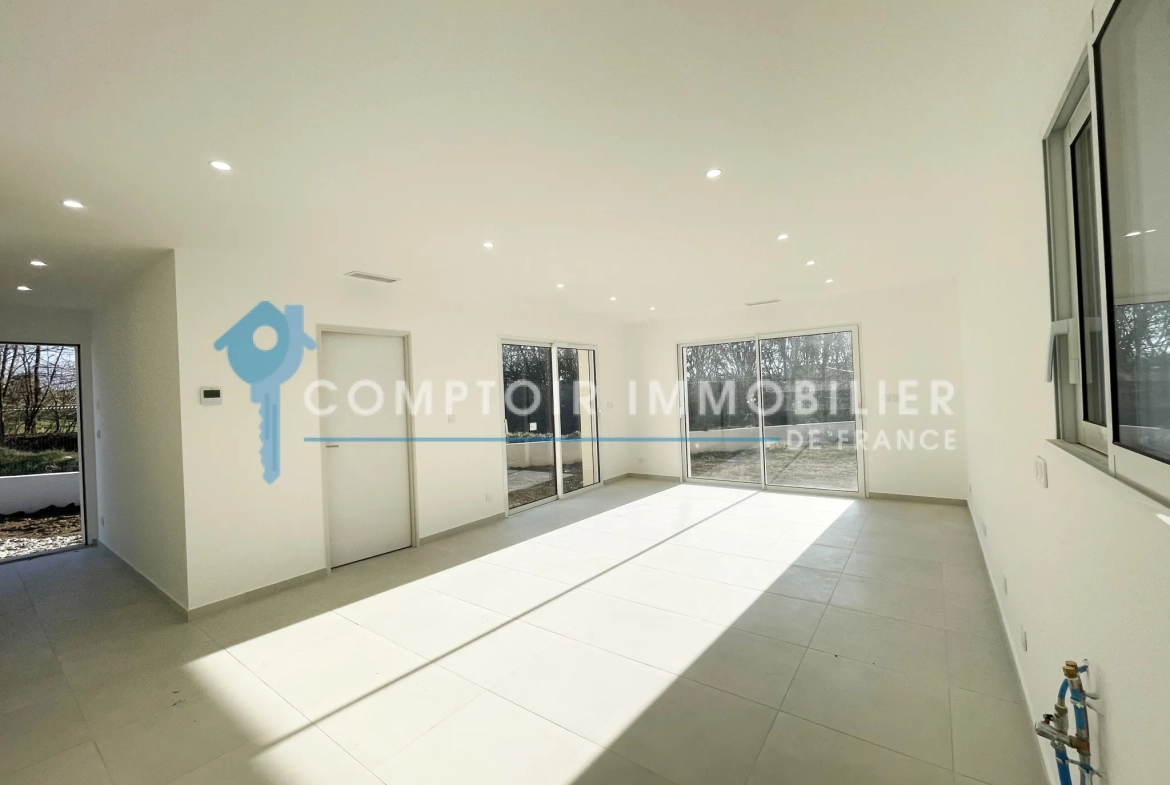 Maison neuve de 83 m² avec jardin à Chatte, proche Saint-Marcellin 