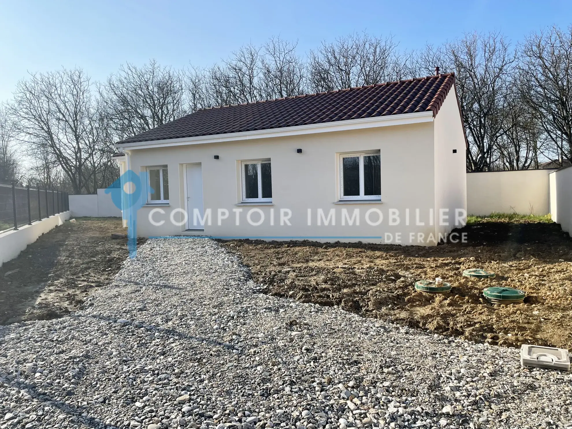 Maison neuve de 83 m² avec jardin à Chatte, proche Saint-Marcellin 