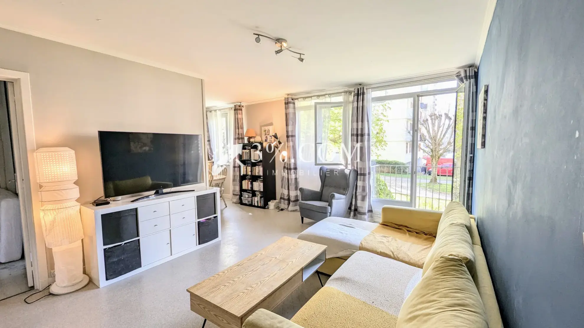 Appartement 4 pièces lumineux avec balcon, cave et parking à Poissy – Quartier Sablons 