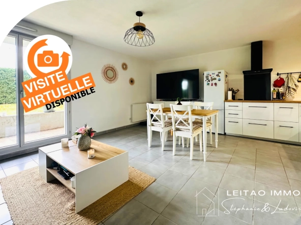 Appartement lumineux avec terrasse à Toulouse - 1 chambre, parking privé