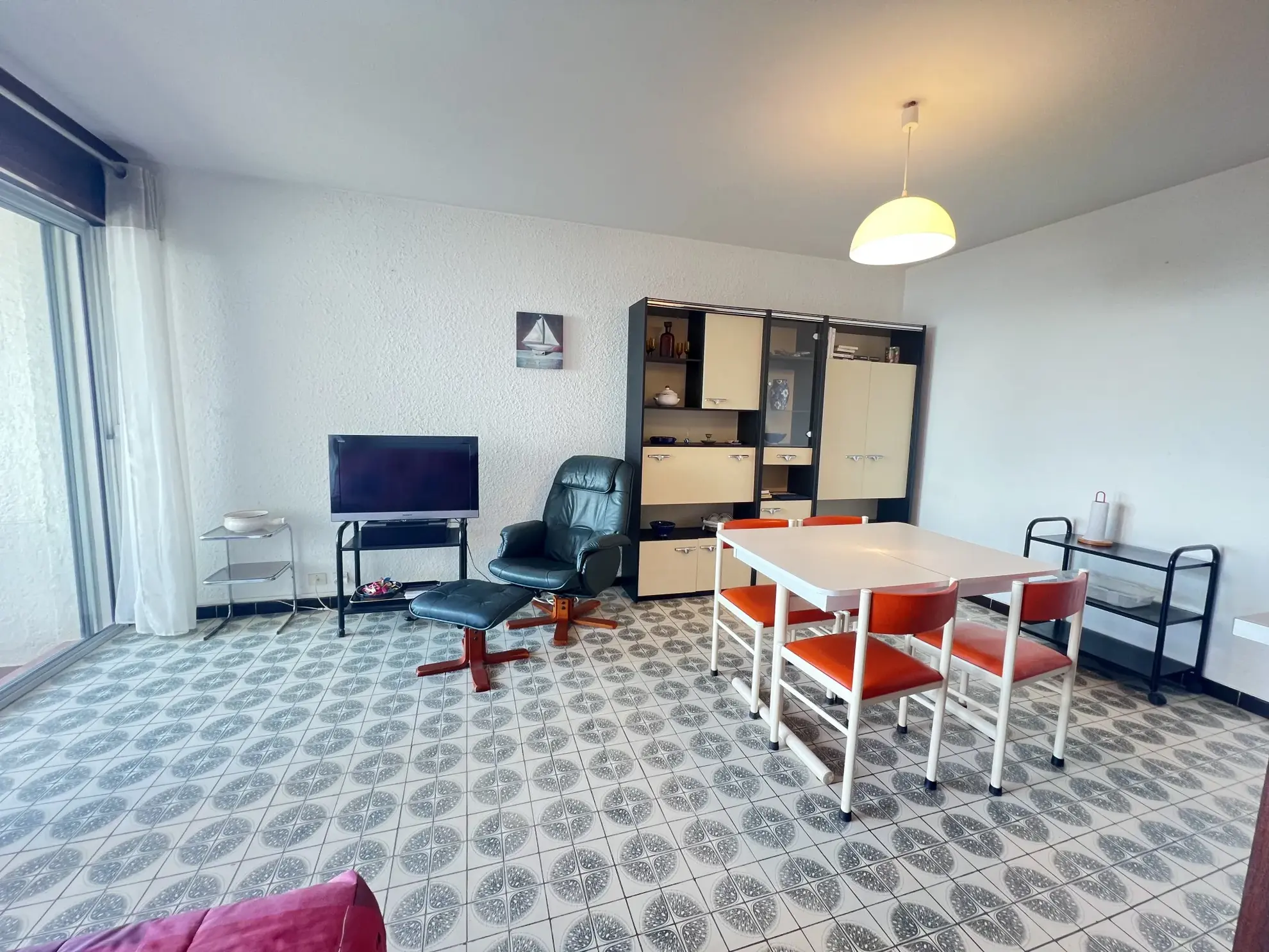 Appartement T2 face à la mer à Le Barcares avec parking et terrasse 