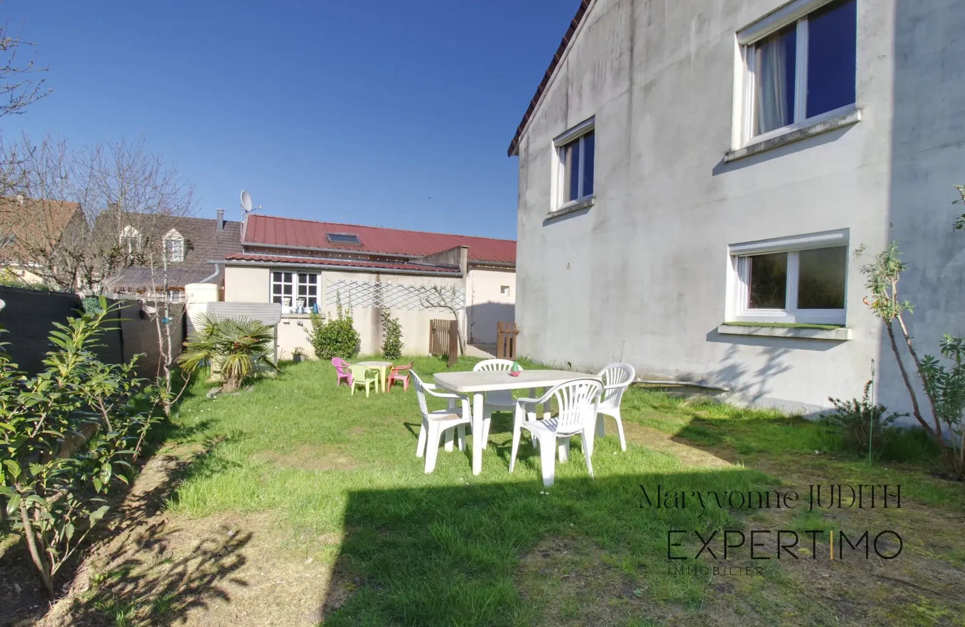 Bel appartement avec jardin, patio et stationnement à Villiers-sur-Morin 