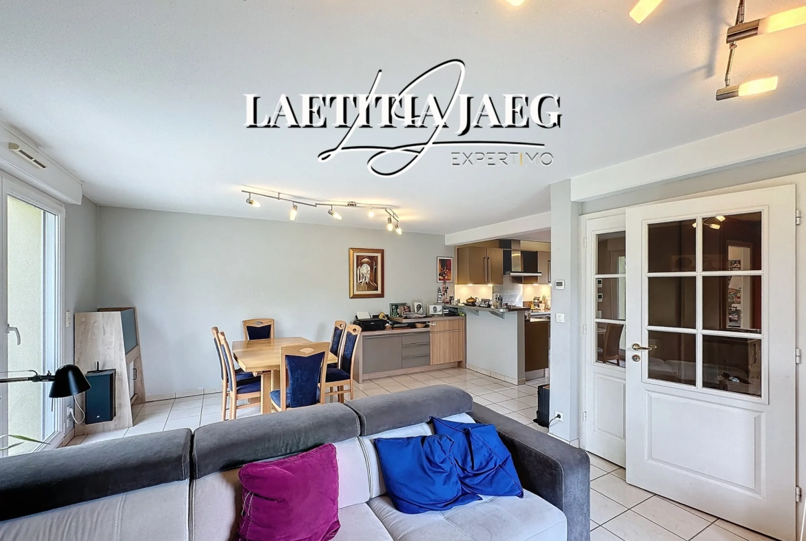 Maison familiale calme à Huttenheim avec garage et terrasse 