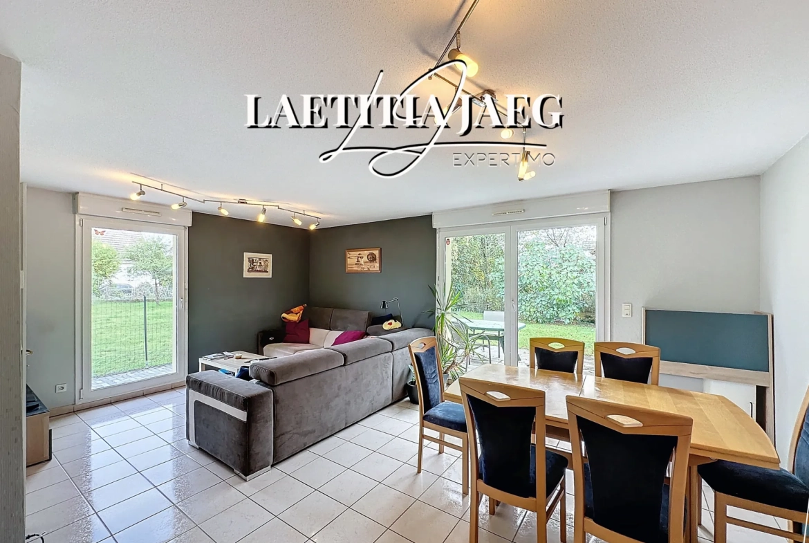 Maison familiale calme à Huttenheim avec garage et terrasse 