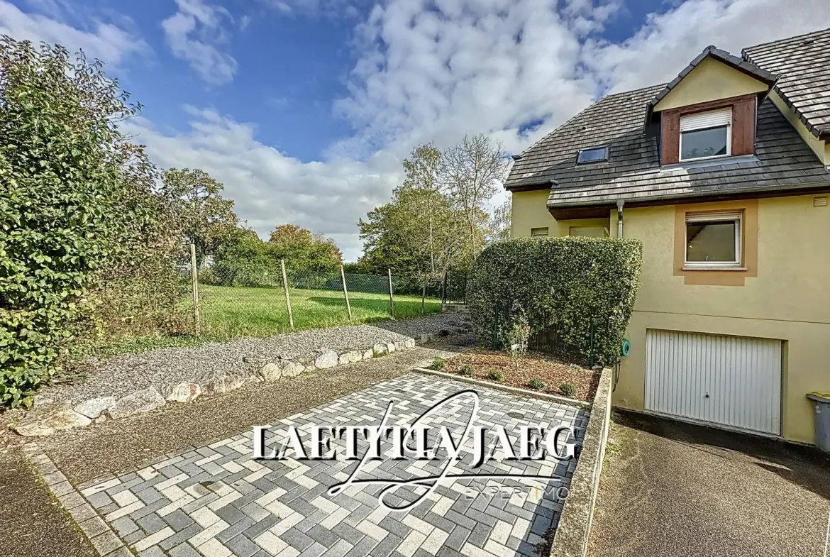 Maison familiale calme à Huttenheim avec garage et terrasse 