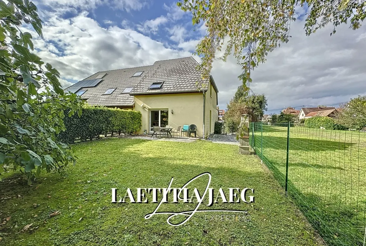 Maison familiale calme à Huttenheim avec garage et terrasse 