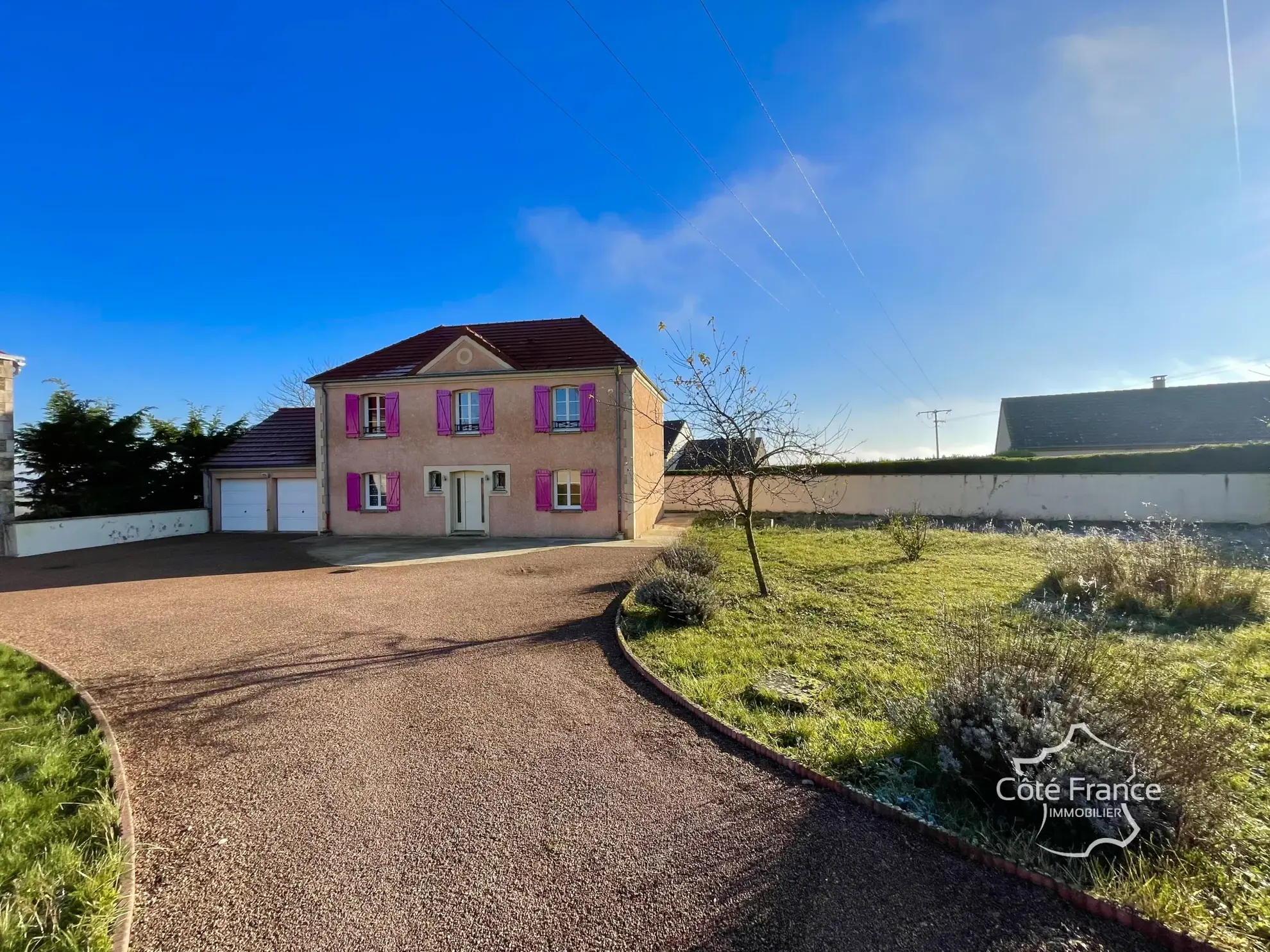 Charmante maison 4 chambres avec jardin sur terrain de 1510m² près d'Avallon 