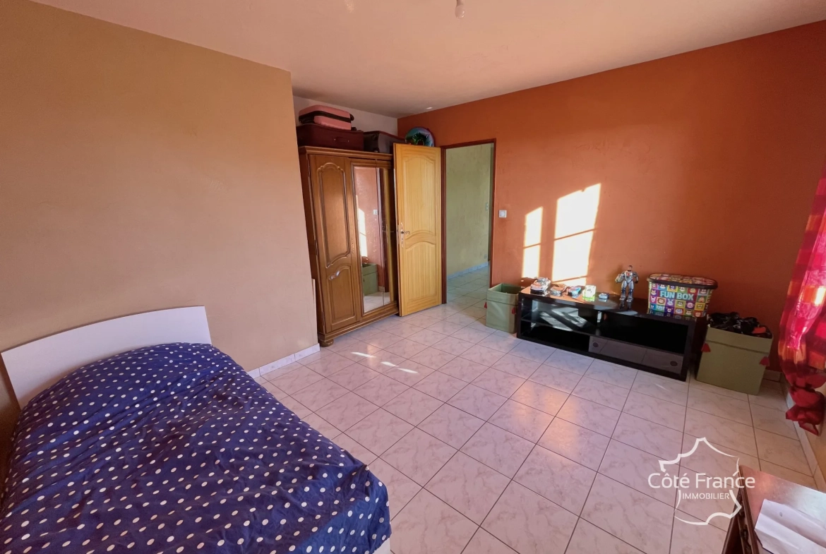 Charmante maison 4 chambres avec jardin sur terrain de 1510m² près d'Avallon 