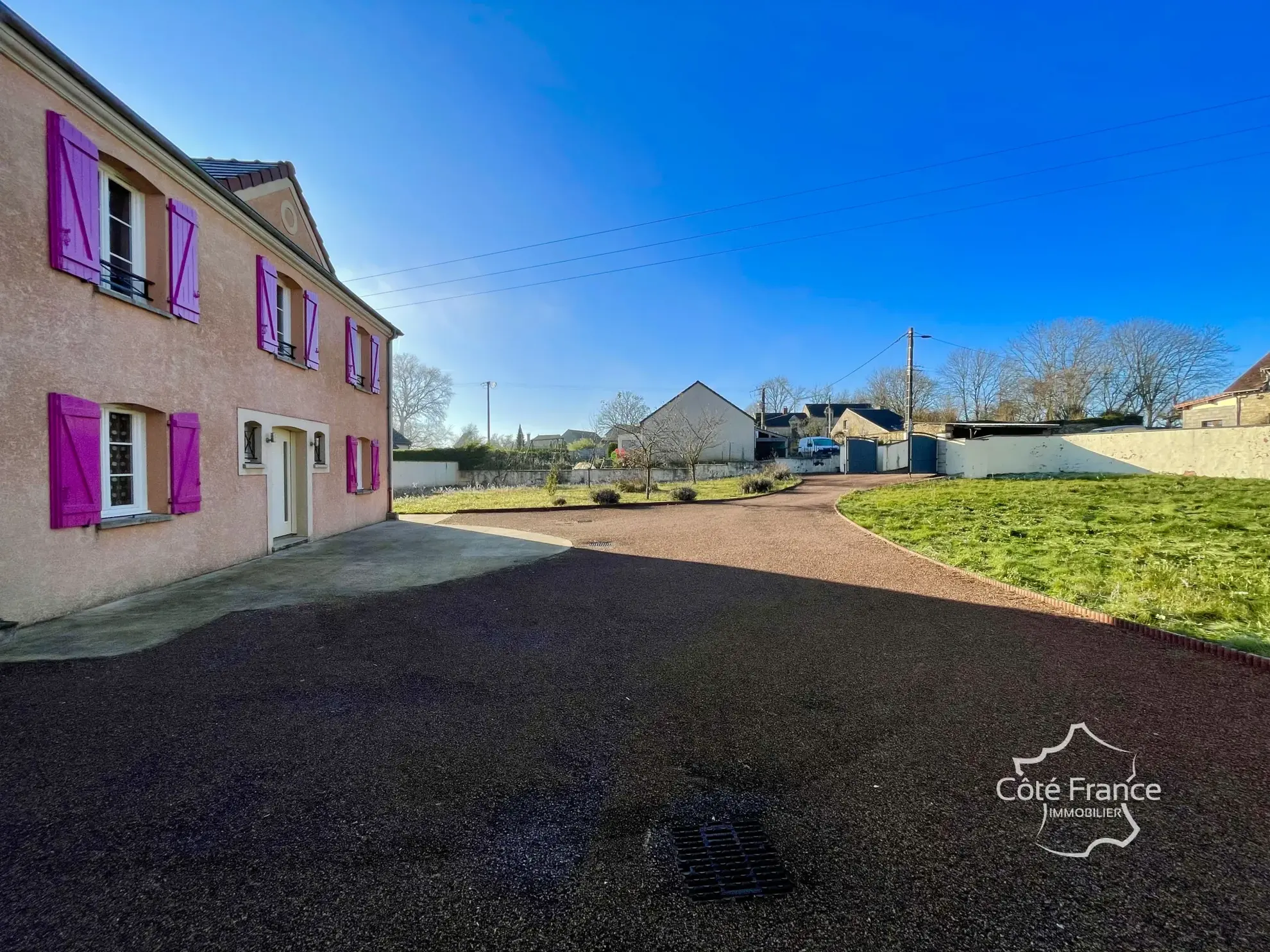 Charmante maison 4 chambres avec jardin sur terrain de 1510m² près d'Avallon 