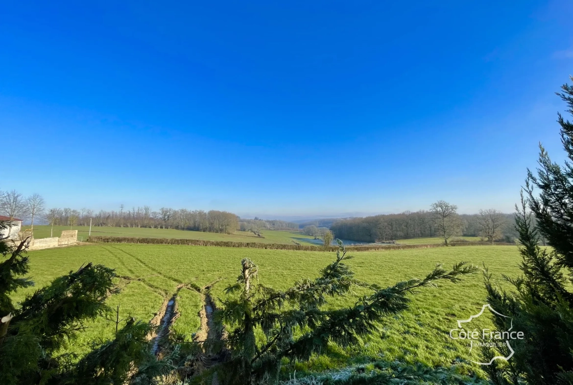 Charmante maison 4 chambres avec jardin sur terrain de 1510m² près d'Avallon 
