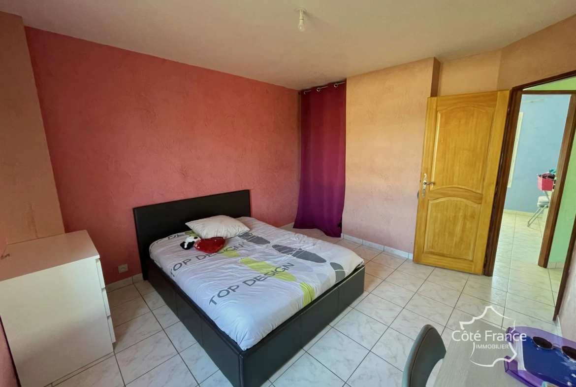 Charmante maison 4 chambres avec jardin sur terrain de 1510m² près d'Avallon 