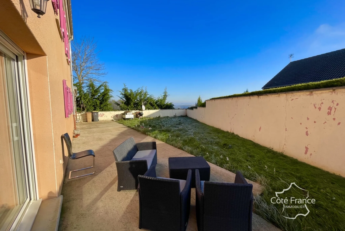 Charmante maison 4 chambres avec jardin sur terrain de 1510m² près d'Avallon 