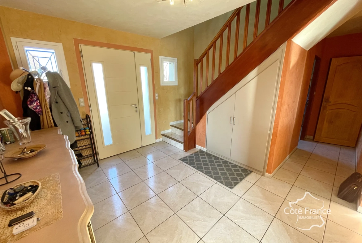 Charmante maison 4 chambres avec jardin sur terrain de 1510m² près d'Avallon 