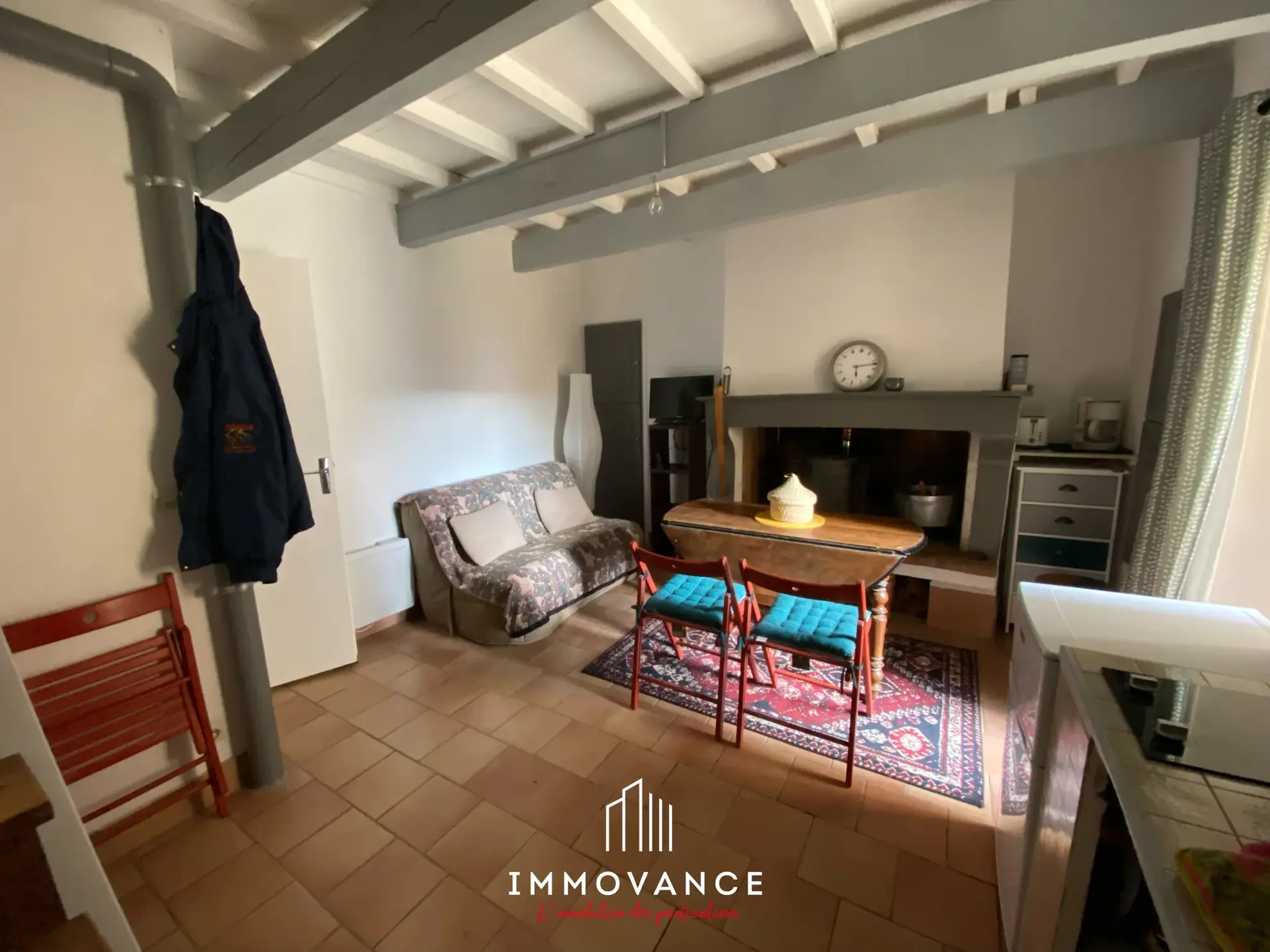 Maison de village en pierre avec balcon à Nant, 50 m² 