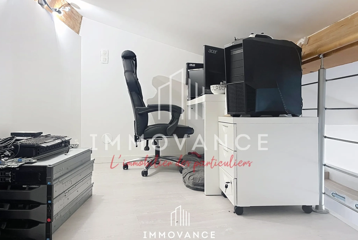 Maison de village rénovée de 50 m² avec garage à Fabregues 