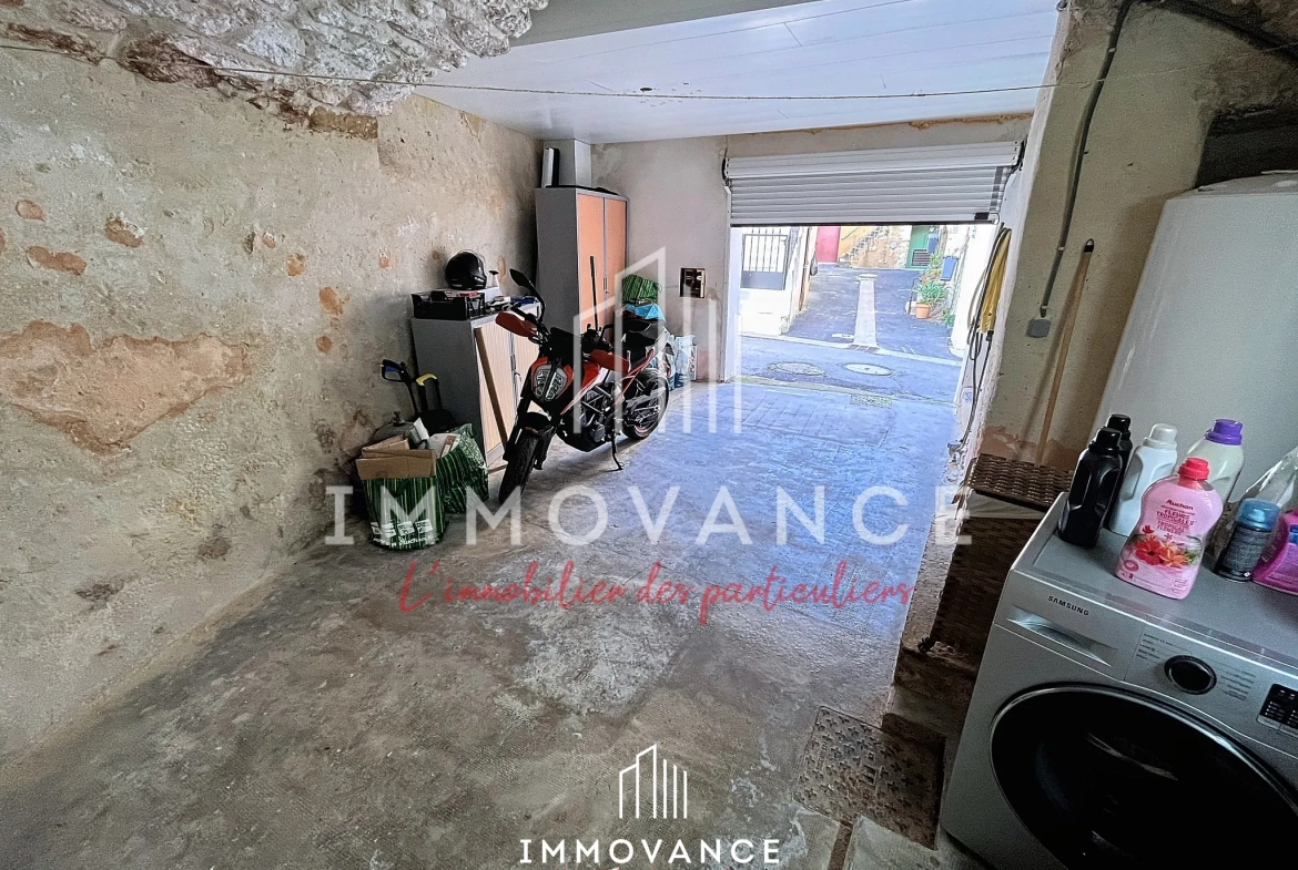 Maison de village rénovée de 50 m² avec garage à Fabregues 