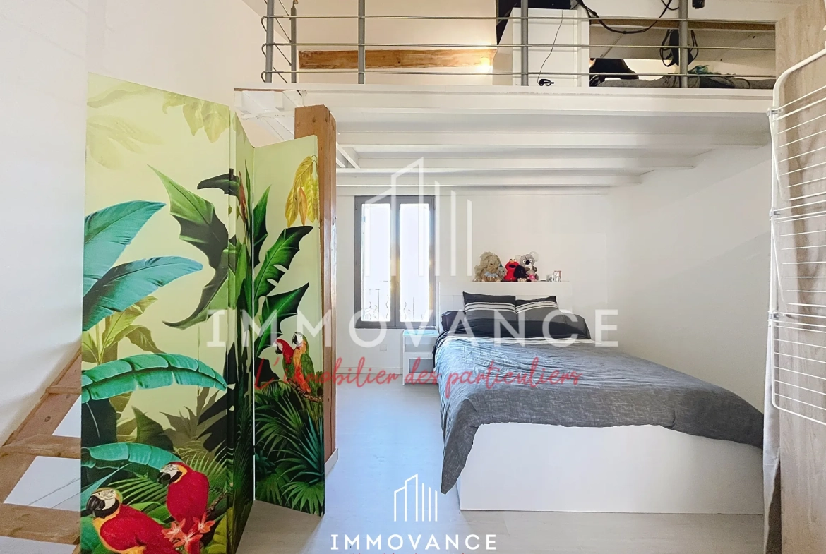 Maison de village rénovée de 50 m² avec garage à Fabregues 