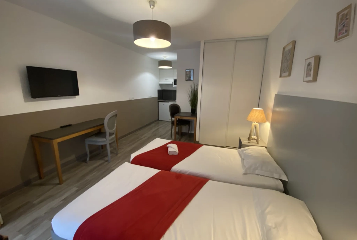 Appartement T1 avec terrasse et piscine à Aix-en-Provence - Investissement rentable 
