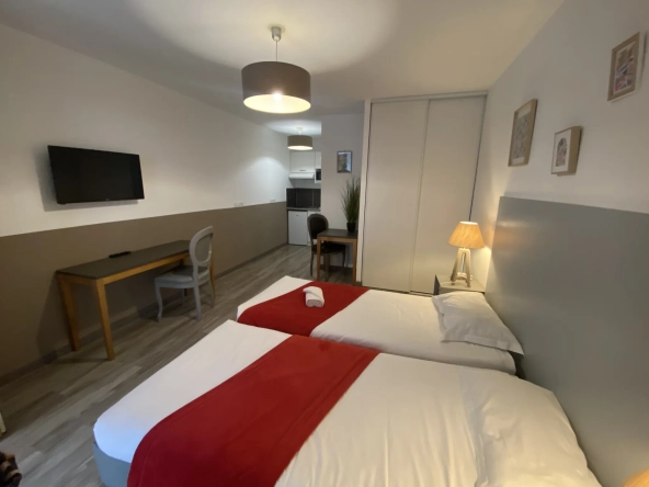Appartement T1 avec terrasse et piscine à Aix-en-Provence - Investissement rentable 
