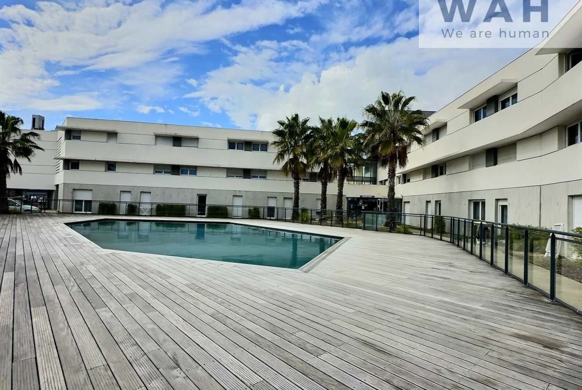 Studio de 21 m² à Saint-Jean-de-Védas, investissement locatif clé en main 