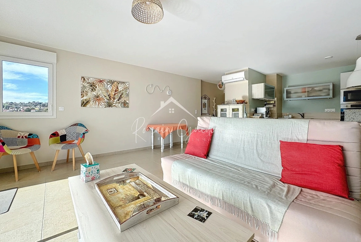 Appartement F3 neuf avec terrasse et ascenseur à Millau 