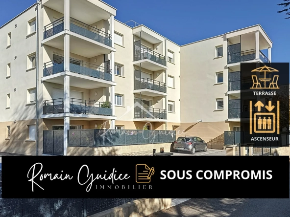 Appartement F3 neuf avec terrasse et ascenseur à Millau