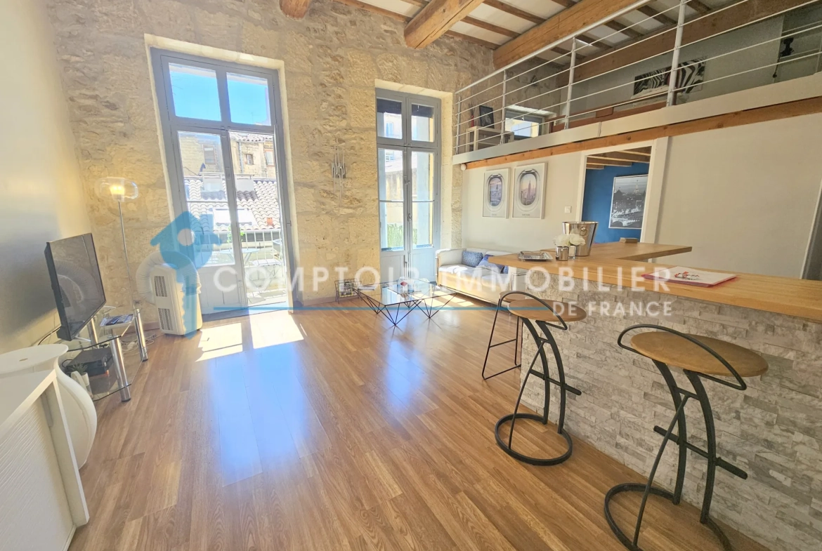 Appartement duplex en centre-ville de Montpellier avec terrasse de 9 m² 